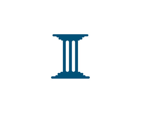 Pillar vector icon symbol illustration designの写真素材