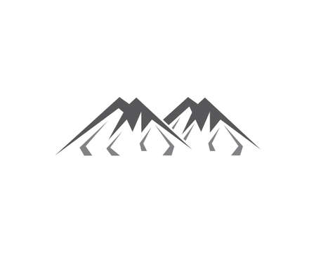 Mountain vector icon illustration designの写真素材