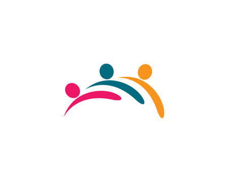 Community vector icon illustration designの写真素材