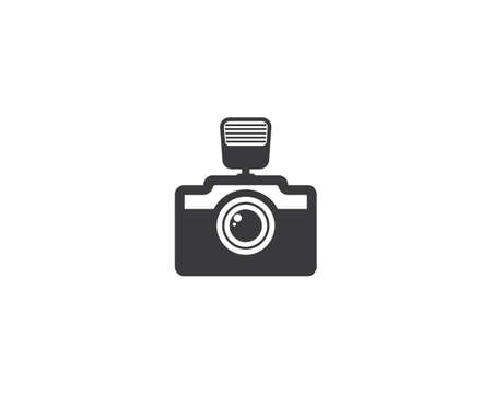 Camera vector icon  illustration designの写真素材