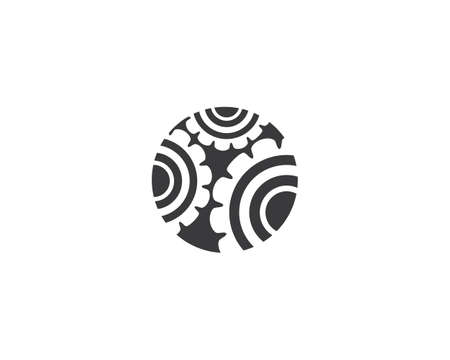 Gear symbol vector icon illustrationの写真素材