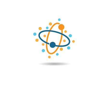 Molecule vector icon illustration designのイラスト素材