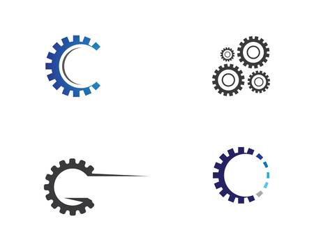 Gear symbol vector icon illustrationのイラスト素材