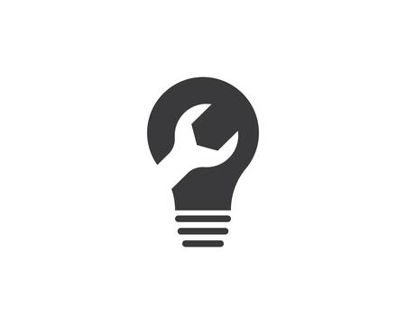 Light bulb icon illustration designのイラスト素材
