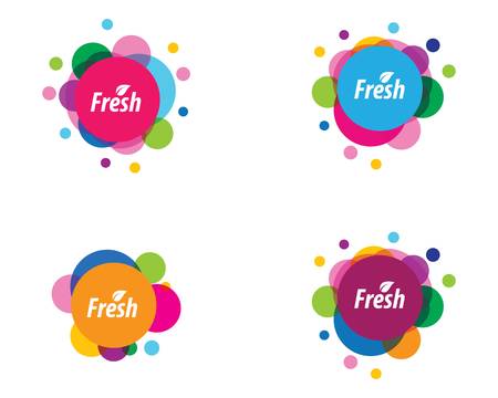 Bubble symbol vector icon illustrationのイラスト素材