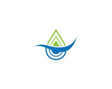 Water drop vector icon illustrationのイラスト素材