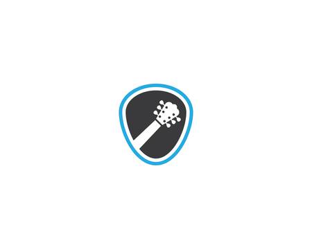 Guitar vector icon illustration designのイラスト素材