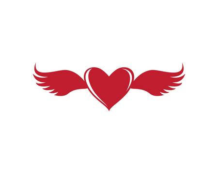 Love vector icon illustration designのイラスト素材