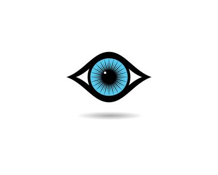 Eye symbol vector icon illustration designのイラスト素材