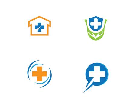 Medical cross vector icon illustration designのイラスト素材