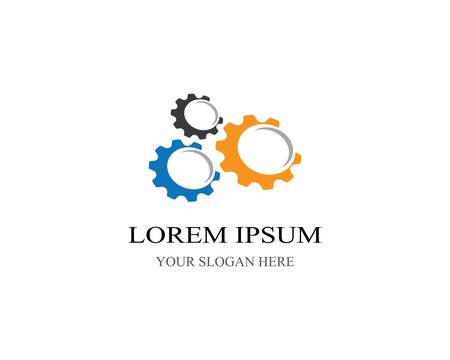 Gear symbol vector icon illustrationのイラスト素材