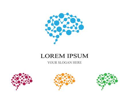 Brain symbol vector icon illustrationのイラスト素材