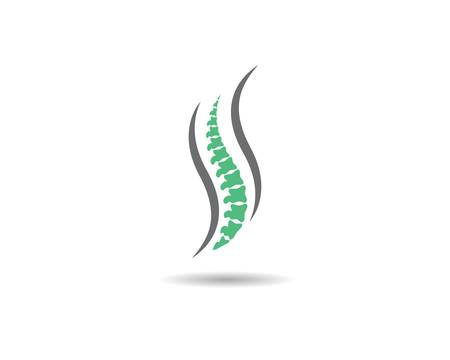 Spine vector icon symbol illustration designのイラスト素材