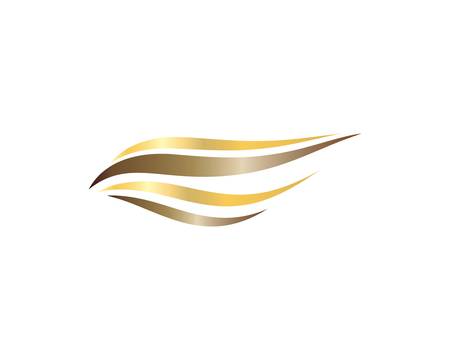 Hair logo template vector icon illustration designのイラスト素材