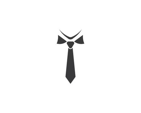 Tie template icon illustration designのイラスト素材