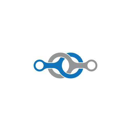 Chain vector icon symbol illustration designのイラスト素材