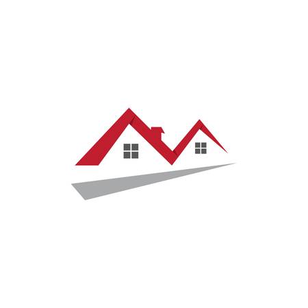 Property logo template vector icon illustration designのイラスト素材