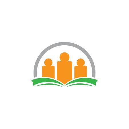 Adoption and community care logo template vector icon illustration designのイラスト素材