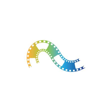 Filmstrip vector icon illustration designのイラスト素材