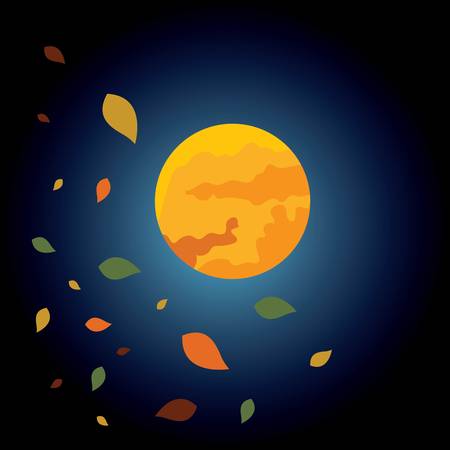 Happy chuseok vector icon illustrationのイラスト素材