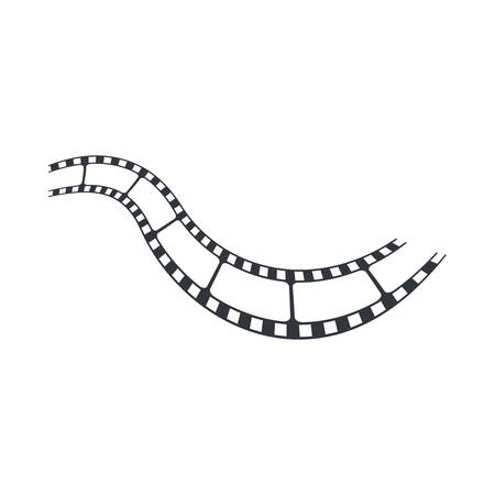 Filmstrip vector icon illustration designのイラスト素材