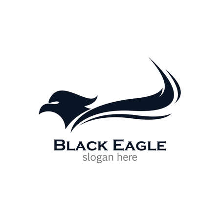 Eagle logo template vector icon 
illustration designのイラスト素材
