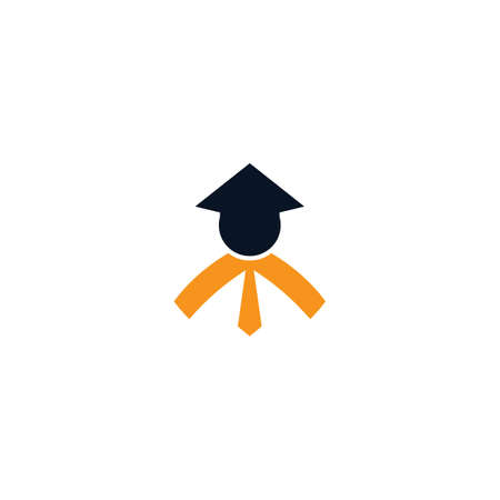 Education logo template vector icon illustration designのイラスト素材