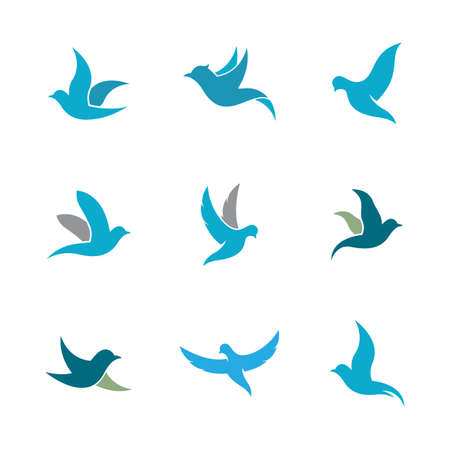 Dove vector icon illustration designのイラスト素材