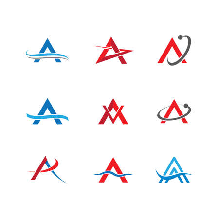 Letter a symbol illustration designのイラスト素材