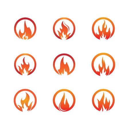 Fire symbol vector icon illustrationのイラスト素材
