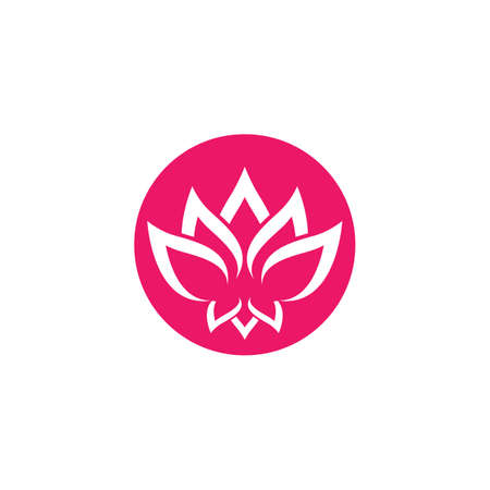 Lotus symbol vector icon illustrationのイラスト素材