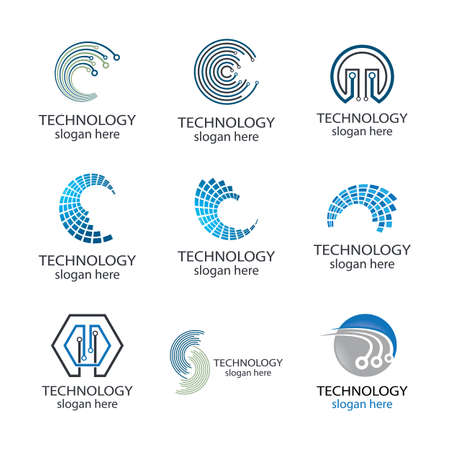 Technology vector icon illustration design