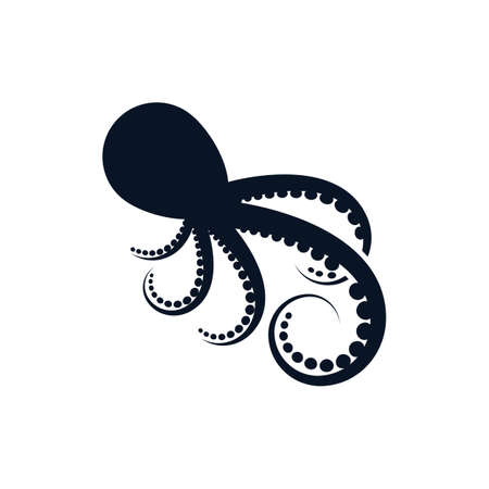 Octopus symbol vector icon illustration designのイラスト素材