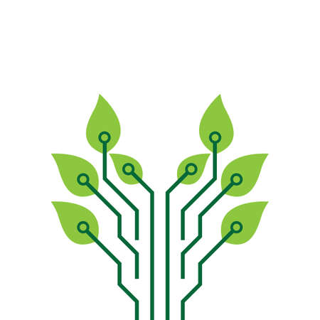 Green technology vector icon illustrationのイラスト素材
