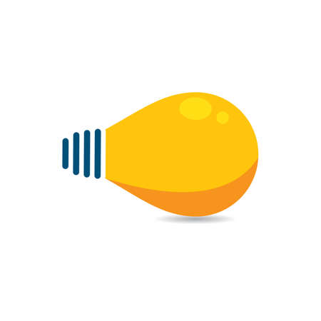 Lightbulb vector icon illustration designのイラスト素材