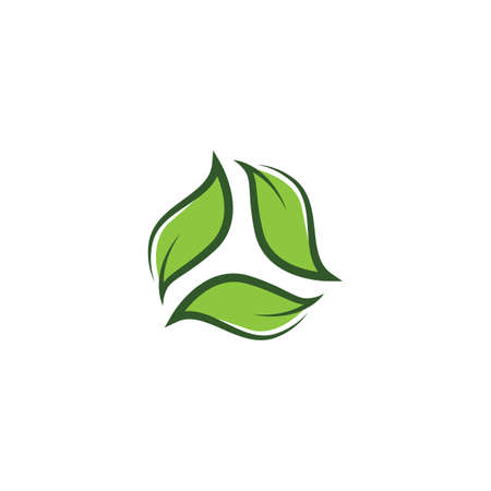 Leaf symbol vector icon illustrationのイラスト素材