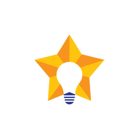 Lightbulb vector icon illustration designのイラスト素材