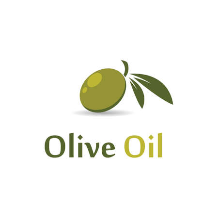 Olive oil vector icon illustration designのイラスト素材