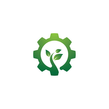 Eco energy icon symbol vector illustrationのイラスト素材