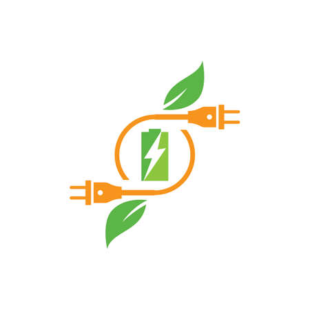 Eco energy icon symbol vector illustrationのイラスト素材