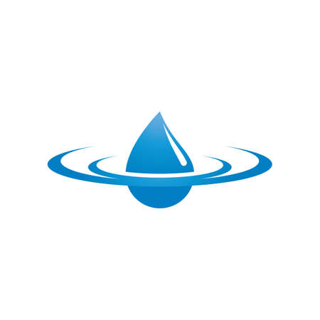 Water drop vector icon illustrationのイラスト素材