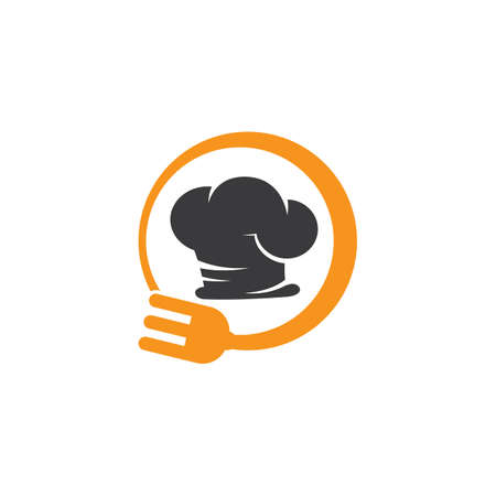 Restaurant logo vector icon designのイラスト素材