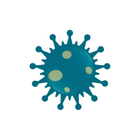 Coronavirus symbol  vector icon designのイラスト素材