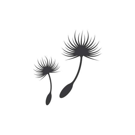 Dandelion symbol vector icon illustration designのイラスト素材
