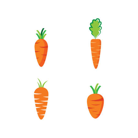 Carrot symbol vector illustration designのイラスト素材