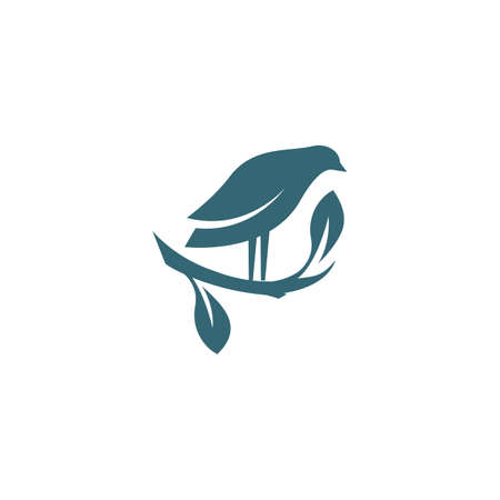 Bird logo images illustration designのイラスト素材