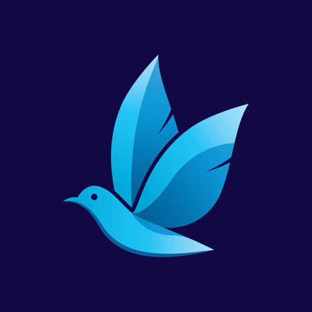 Dove logo images illustration designのイラスト素材