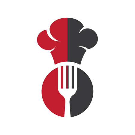 Chef logo images illustration designのイラスト素材