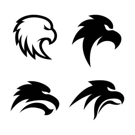 Eagle logo images illustration designのイラスト素材