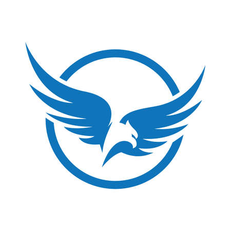 Eagle logo images illustration designのイラスト素材